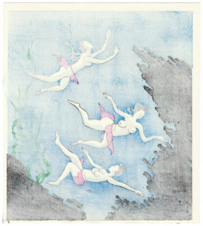 DIVING WOMEN OF ISE (Tokuriki Tomikichiro)