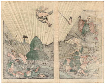 WATER MARGIN: THE MOUND OF JEALOUSY (Utagawa Kuniyoshi)